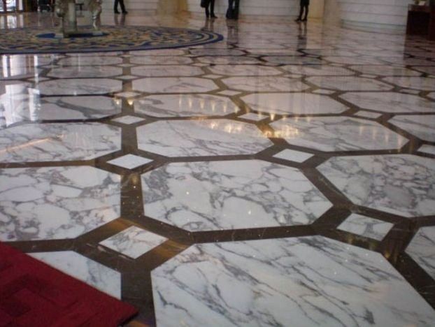 Italian White Arabescato Marble Slab for Flooring Tile Decoration (4)