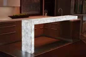 Backlit Semi Precious Stone