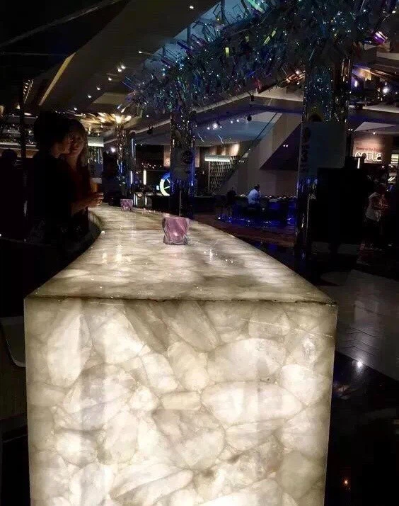 Onyx Stone Panels Backlit