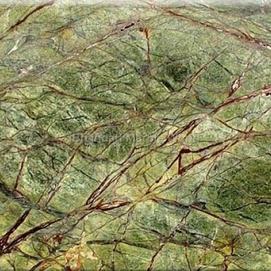 rainforest green marble slab